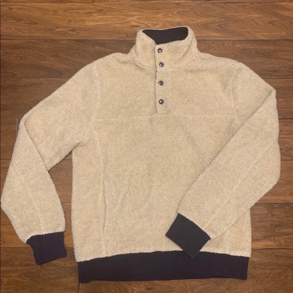 J Crew fleece pullover